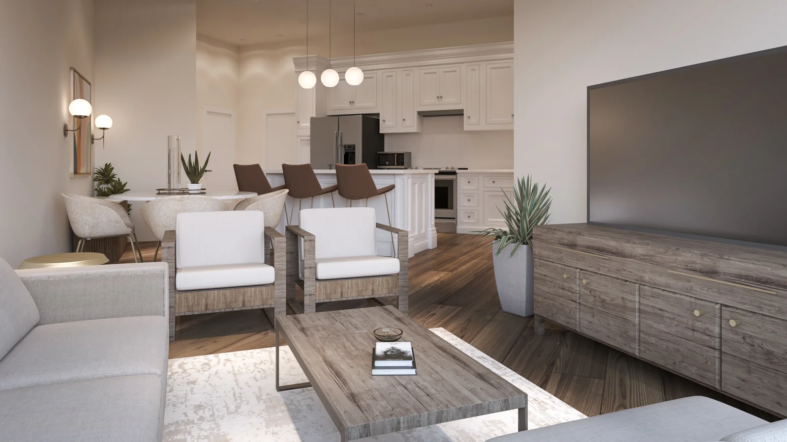 Rental residence interior